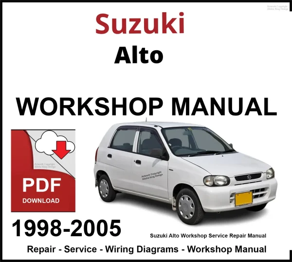 Suzuki Alto 1998-2005 Workshop and Service Manual PDF