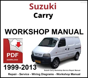 Suzuki Carry 1999-2013 Workshop and Service Manual PDF