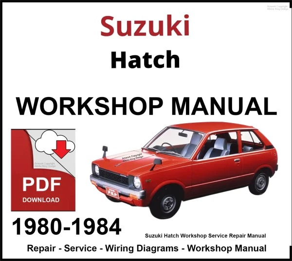 Suzuki Hatch 1980-1984 Workshop and Service Manual PDF