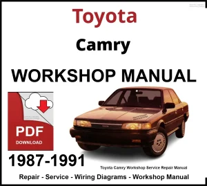 Toyota Camry 1987-1991 Workshop and Service Manual PDF