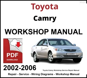 Toyota Camry 2002-2006 Workshop and Service Manual PDF