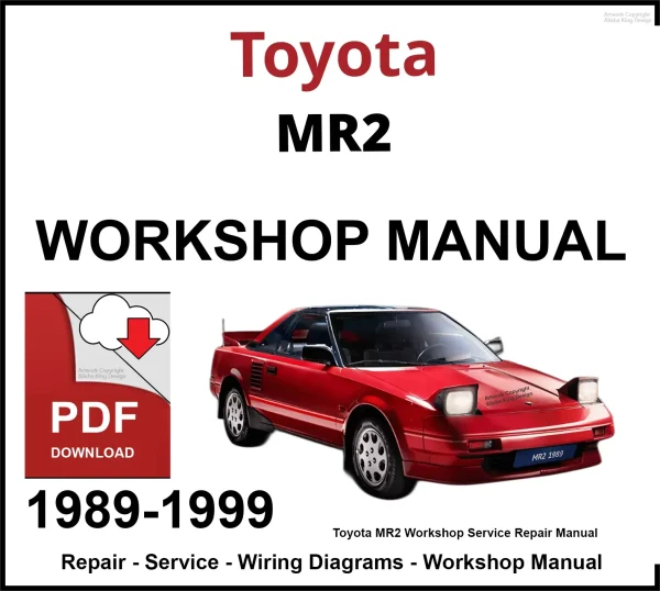 Toyota MR2 1989-1999 Workshop and Service Manual PDF