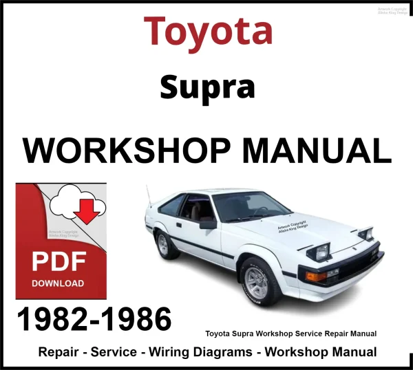 Toyota Supra 1982-1986 Workshop and Service Manual PDF