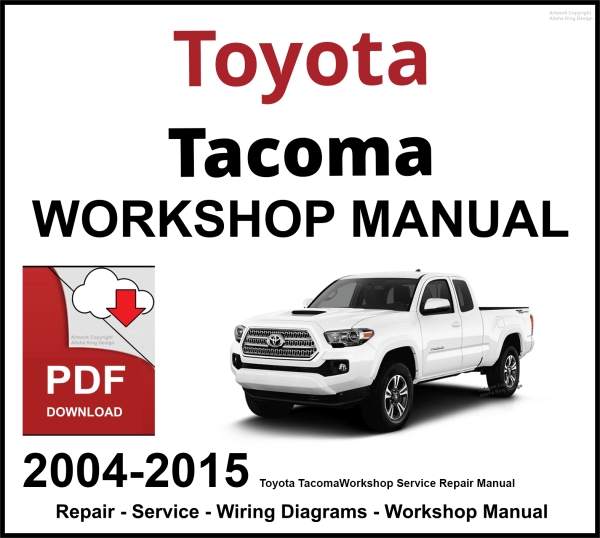 Toyota Tacoma Workshop and Service Manual PDF