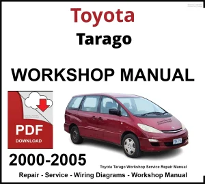 Toyota Tarago 2000-2005 Engine Repair Manual PDF