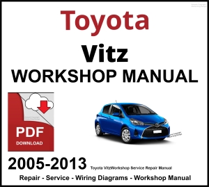 Toyota Vitz Workshop and Service Manual