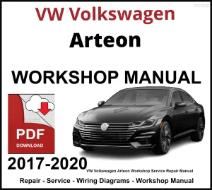 VW Volkswagen Arteon 2017-2020 Workshop and Service Manual PDF