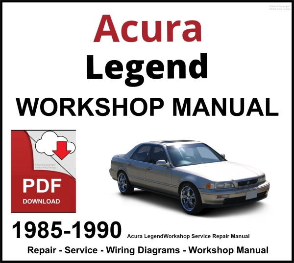 Acura Legend 1985-1990 Workshop and Service Manual PDF