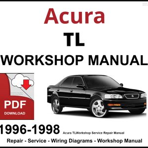 Acura TL Workshop and Service Manual 1996-1998 PDF