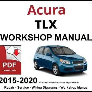 Acura TLX Workshop and Service Manual 2015-2020 PDF
