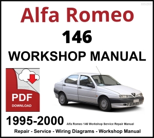 Alfa Romeo 146 Workshop and Service Manual 1995-2000 PDF