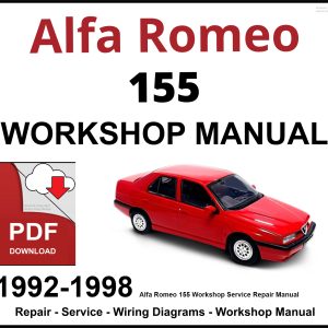 Alfa Romeo 155 Workshop and Service Manual 1992-1998 PDF