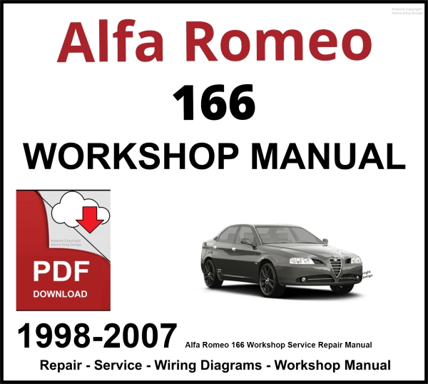 Alfa Romeo 166 Workshop and Service Manual 1998-2007