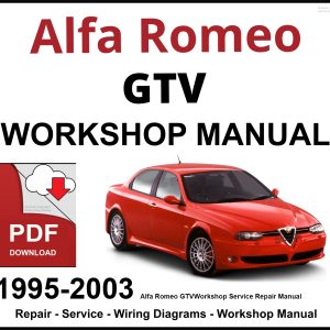 Alfa Romeo GTV 1995-2003 Workshop and Service Manual PDF