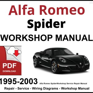 Alfa Romeo Spider 1995-2003 Workshop and Service Manual PDF