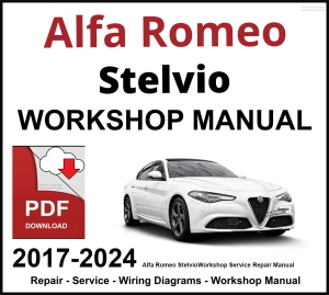 Alfa Romeo Stelvio 2017-2024 Workshop and Service Manual PDF