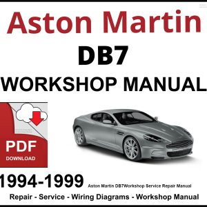 Aston Martin DB7 Workshop and Service Manual 1994-1999 PDF