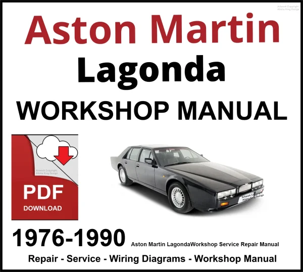 Aston Martin Lagonda Workshop and Service Manual 1976-1990 PDF