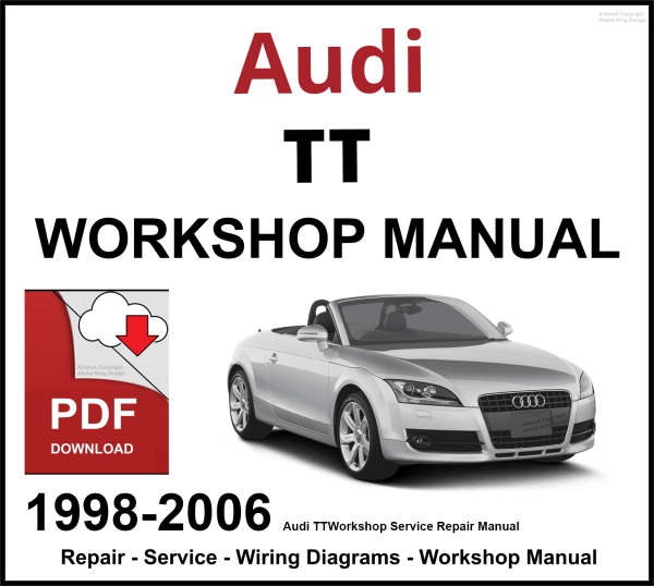 Audi TT Workshop and Service Manual 1998-2006 PDF