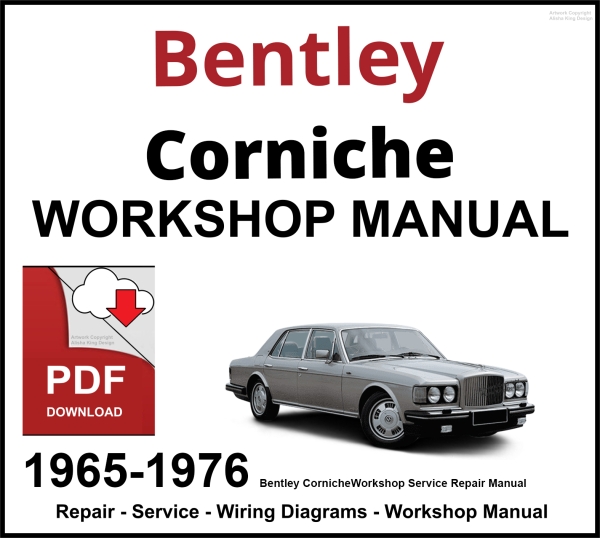 Bentley Corniche Workshop and Service Manual PDF