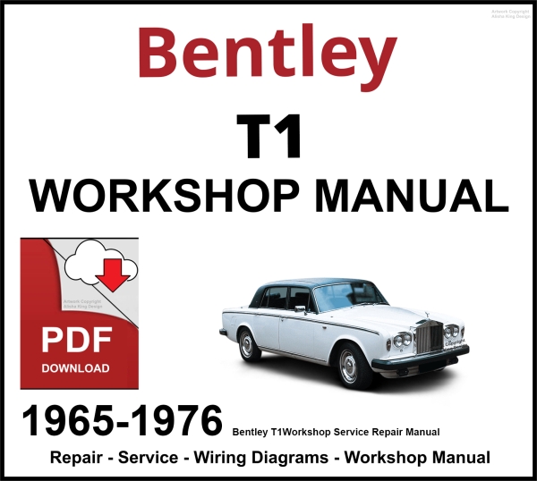 Bentley T1 Workshop and Service Manual PDF