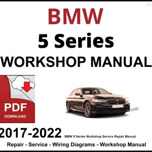 BMW 5 Series Workshop and Service Manual 2017-2022 PDF
