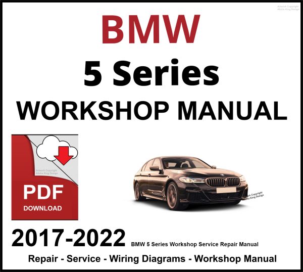 BMW 5 Series Workshop and Service Manual 2017-2022 PDF