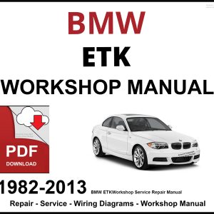 BMW ETK 1982-2013 EPC Electronic Parts Catalogue