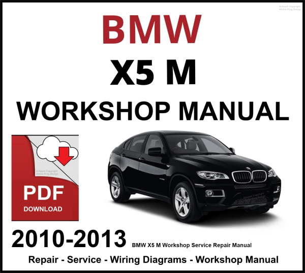 BMW X5 M Workshop and Service Manual 2010-2013