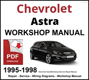 Chevrolet Astra 1995-1998 Workshop and Service Manual PDF