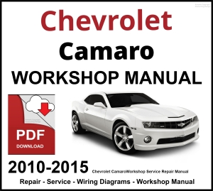 Chevrolet Camaro 2010-2015 Workshop and Service Manual PDF