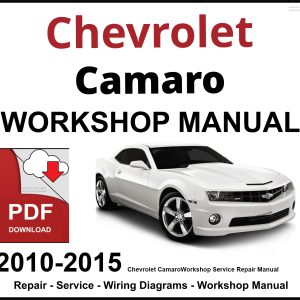Chevrolet Camaro 2010-2015 Workshop and Service Manual PDF