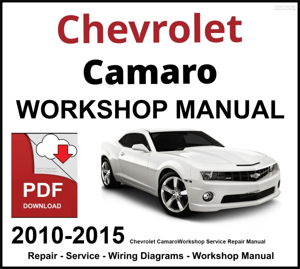 Chevrolet Camaro 2010-2015 Workshop and Service Manual PDF