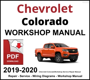 Chevrolet Colorado 2019-2020 Wiring Diagrams PDF