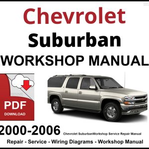 Chevrolet Suburban 2000-2006 Workshop and Service Manual PDF