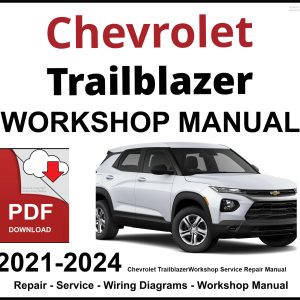 Chevrolet Trailblazer 2021-2024 Workshop and Service Manual PDF