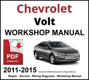 Chevrolet Volt Workshop and Service Manual