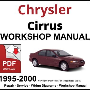 Chrysler Cirrus Workshop and Service Manual 1995-2000 PDF