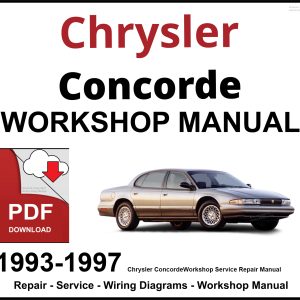 Chrysler Concorde Workshop and Service Manual 1993-1997 PDF