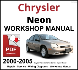 Chrysler Neon Workshop and Service Manual 2000-2005 PDF