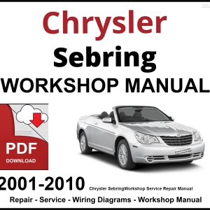 Chrysler Sebring Workshop and Service Manual 2001-2010 PDF