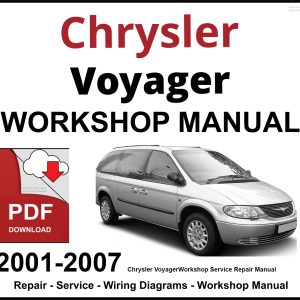 Chrysler Voyager Workshop and Service Manual 2001-2007 PDF