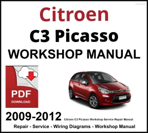 Citroen C3 Picasso 2009-2012 Workshop and Service Manual