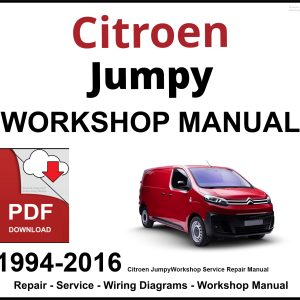 Citroen Jumpy Workshop and Service Manual 1994-2016