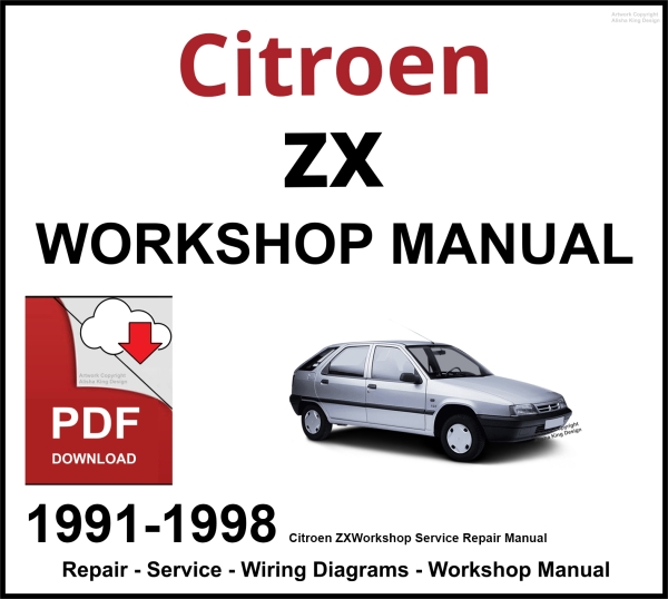 Citroen ZX 1991-1998 Workshop and Service Manual