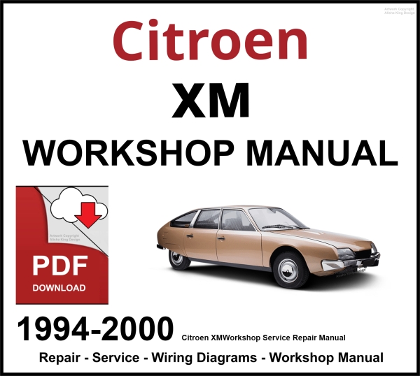 Citroen XM 1994-2000 Workshop and Service Manual