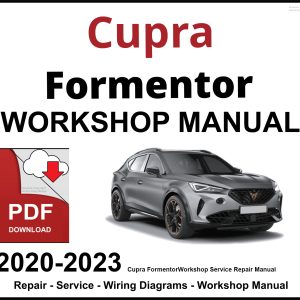 Cupra Formentor Workshop and Service Manual 2020-2023 PDF