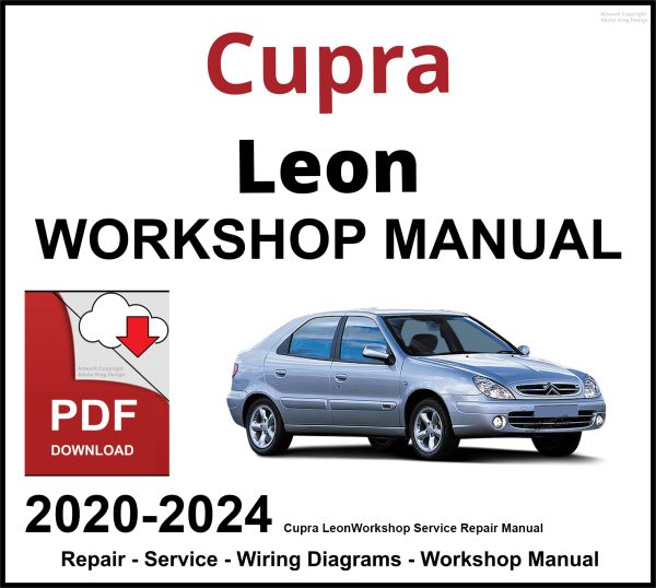 Cupra Leon Workshop and Service Manual 2020-2024 PDF