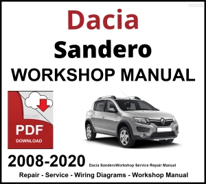 Dacia Sandero Workshop and Service Manual