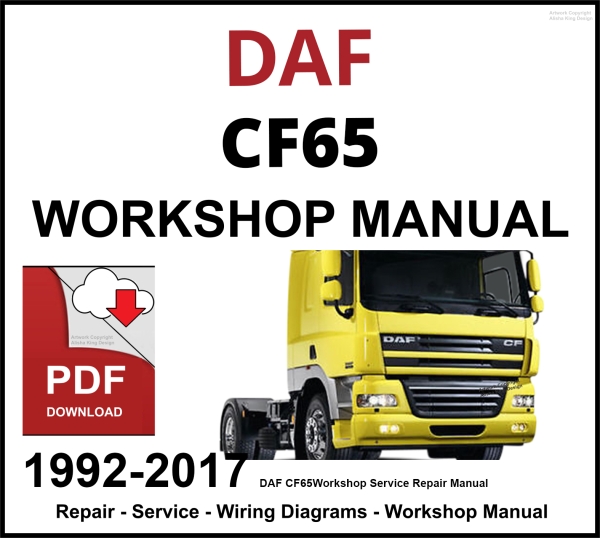 DAF CF65 Workshop and Service Manual PDF